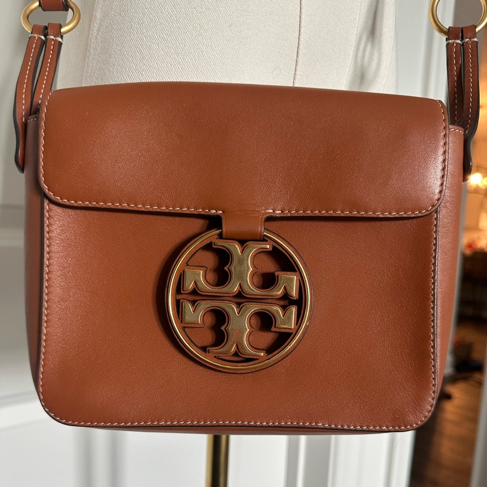 Brown Leather Crossbody Bag